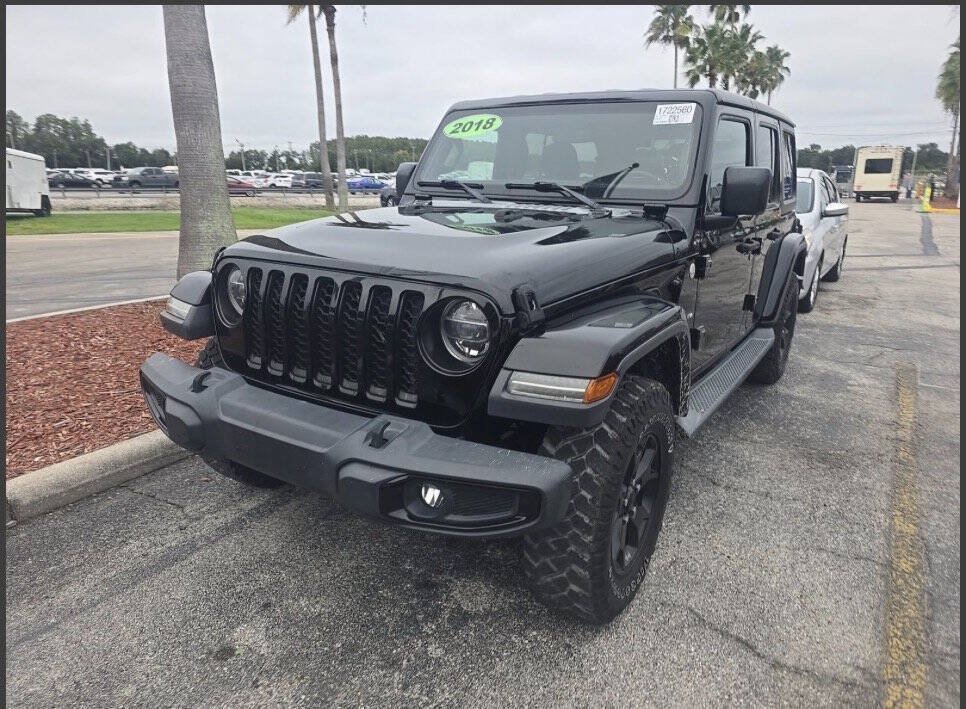 Used 2018 Jeep Wrangler Unlimited Sahara AWD/4WD image 1
