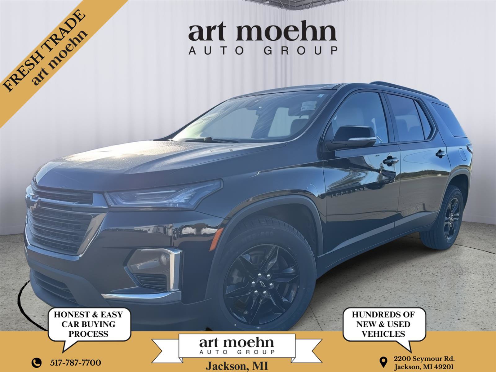 Used 2023 Chevrolet Traverse LS w/ Midnight/Sport Edition AWD/4WD image 1