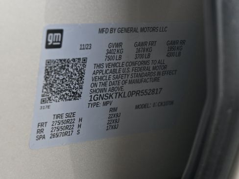 Used 2023 Chevrolet Tahoe High Country w/ Advanced Technology Package AWD/4WD image 40