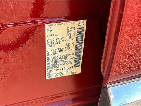 Used 2018 Nissan Murano Platinum w/ Cargo Package image 32