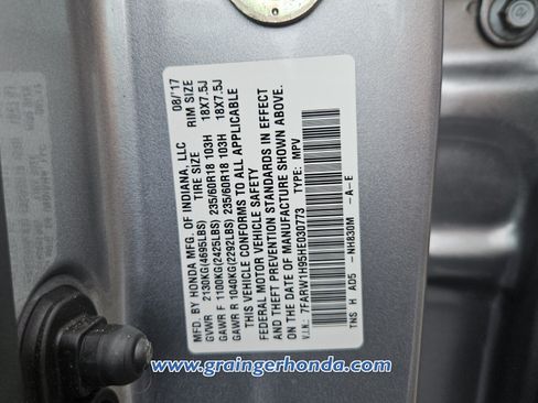 Used 2017 Honda CR-V Touring image 14