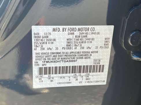 Used 2026 Ford Explorer Active AWD/4WD image 22