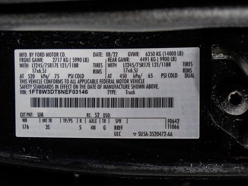 Used 2022 Ford F350 XLT w/ XLT Premium Package image 59