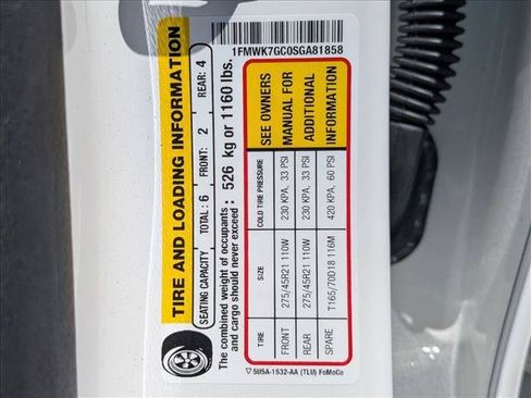 Certified 2025 Ford Explorer ST RWD image 19