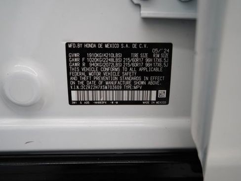 Used 2025 Honda HR-V EX-L image 79