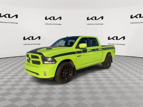 Used 2017 RAM 1500 Sport w/ Sublime Green Sport Package image 6