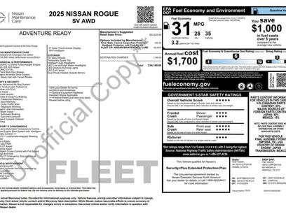 Used 2025 Nissan Rogue SV