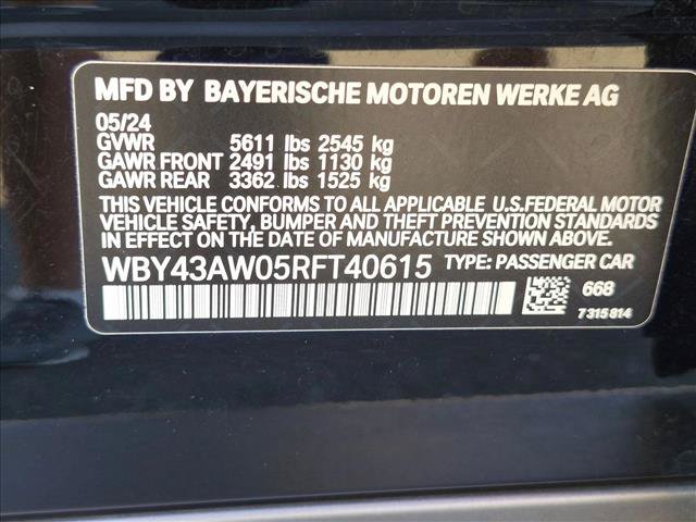 Certified 2024 BMW i4 eDrive35 w/ Premium Package RWD image 26
