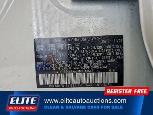 Used 2021 Subaru Outback image 24