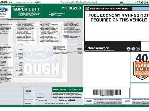 Used 2017 Ford F350 King Ranch w/ King Ranch Ultimate Package image 4