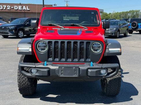 Used 2021 Jeep Wrangler Unlimited Rubicon 4xe w/ Steel Bumper Group AWD/4WD image 3