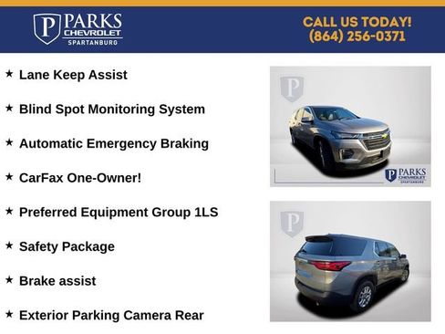 Certified 2023 Chevrolet Traverse LS w/ Safety Package FWD image 5