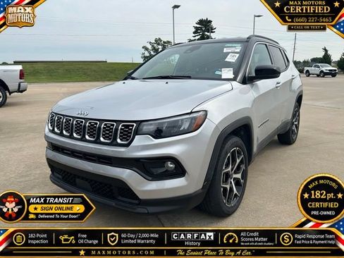 Used 2025 Jeep Compass Limited AWD/4WD image 1