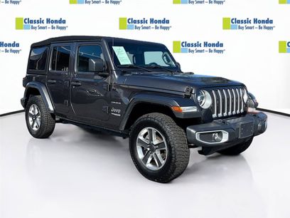 Used 2022 Jeep Wrangler Unlimited Sahara w/ LED Lighting Group
