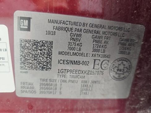Used 2019 GMC Sierra 1500 AT4 w/ AT4 Premium Package AWD/4WD image 14