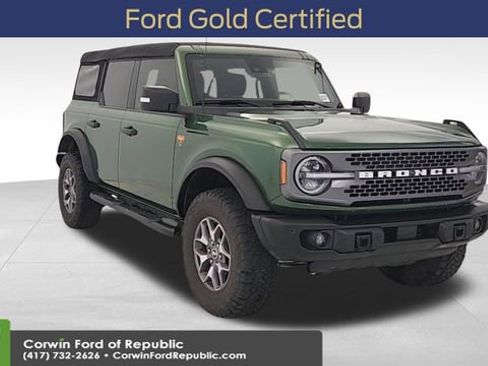 Certified 2023 Ford Bronco Badlands image 1