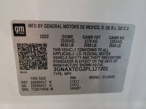 Used 2023 Chevrolet Equinox LT w/ Driver Convenience Package AWD/4WD image 33