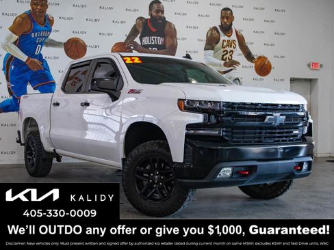 Used 2022 Chevrolet Silverado 1500 LT Trail Boss w/ LPO, Dark Essentials Package AWD/4WD image 1