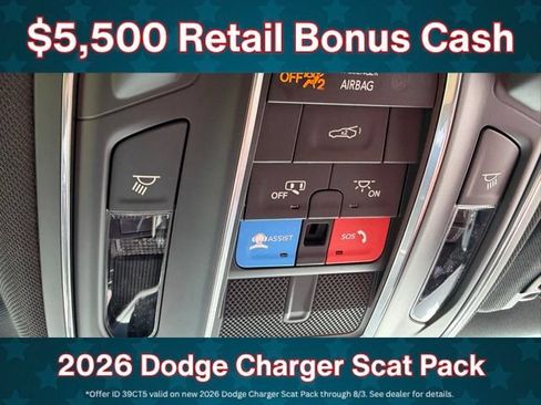 New 2026 Dodge Charger Scat Pack AWD/4WD image 27