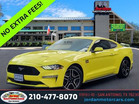 Used 2021 Ford Mustang Coupe w/ Equipment Group 101A RWD image 1