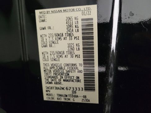 Used 2022 Nissan Rogue SV image 33