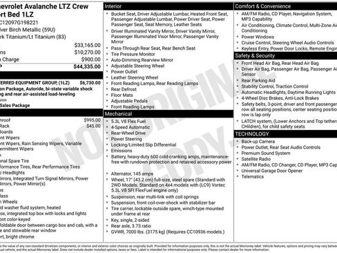 Used 2007 Chevrolet Avalanche LTZ w/ LTZ Preferred Equipment Group image 4