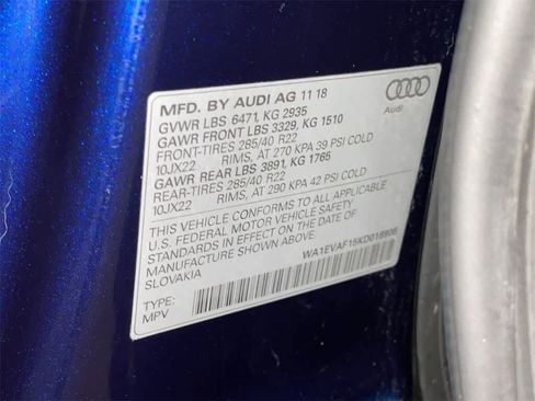 Used 2019 Audi Q8 Premium Plus w/ Premium Plus image 33