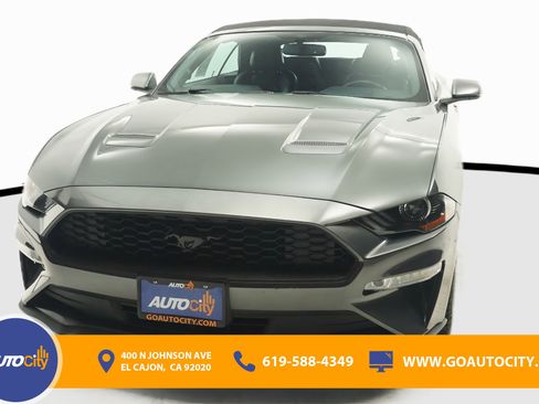 Used 2018 Ford Mustang Premium w/ Black Accent Package RWD image 4