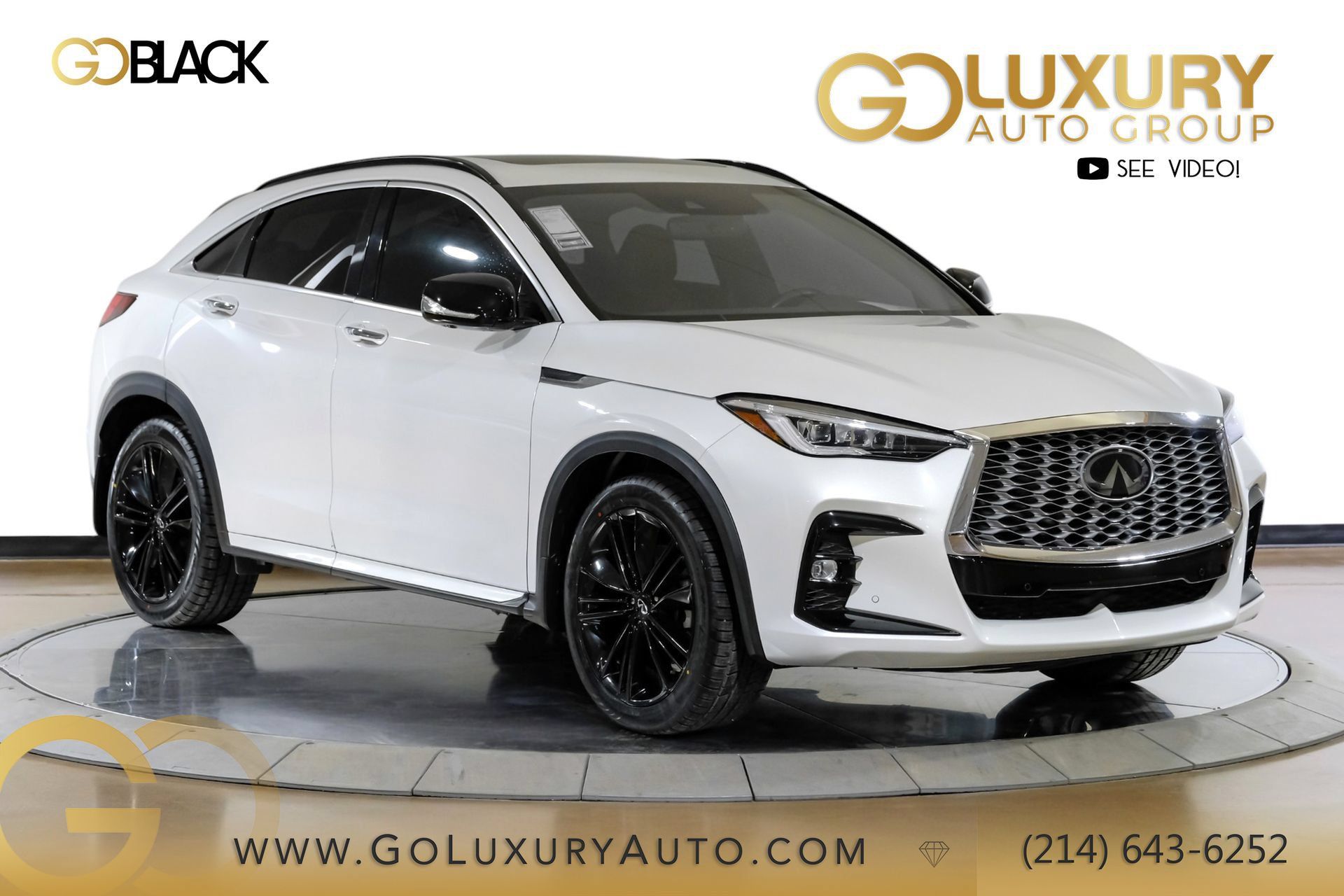 Used 2023 INFINITI QX55 Sensory w/ Lighting Package AWD/4WD image 1