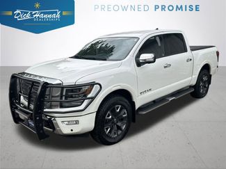 Used 2023 Nissan Titan Platinum Reserve w/ Off Road Protection Package video 1