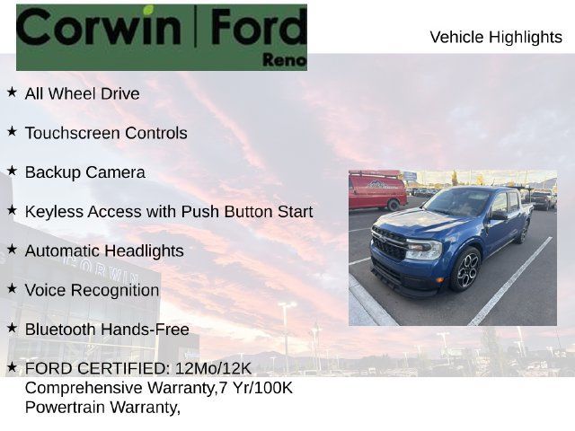 Used 2024 Ford Maverick XLT w/ Equipment Group 300A Standard AWD/4WD image 6