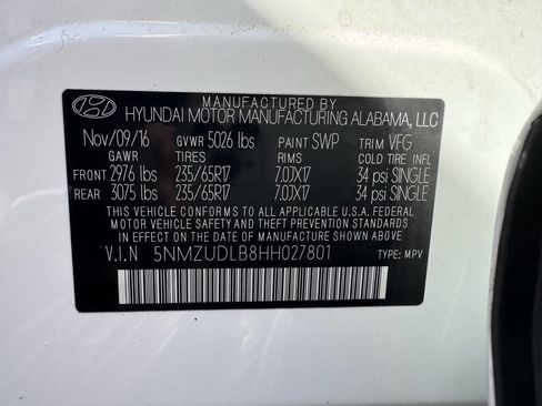 Used 2017 Hyundai Santa Fe Sport image 23