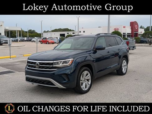 Certified 2023 Volkswagen Atlas SE w/ Panoramic Sunroof Package FWD image 1
