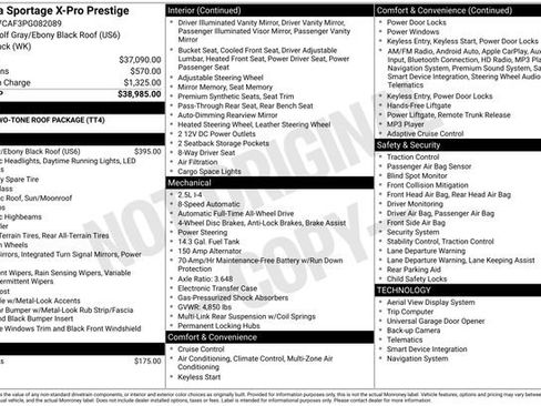 Certified 2023 Kia Sportage X-Pro Prestige image 34