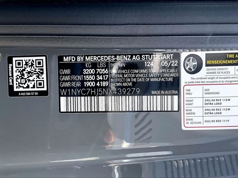 Certified 2022 Mercedes-Benz G 63 AMG 4MATIC image 72