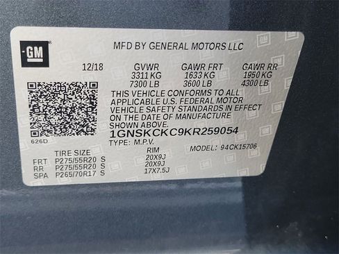 Used 2019 Chevrolet Tahoe Premier image 41