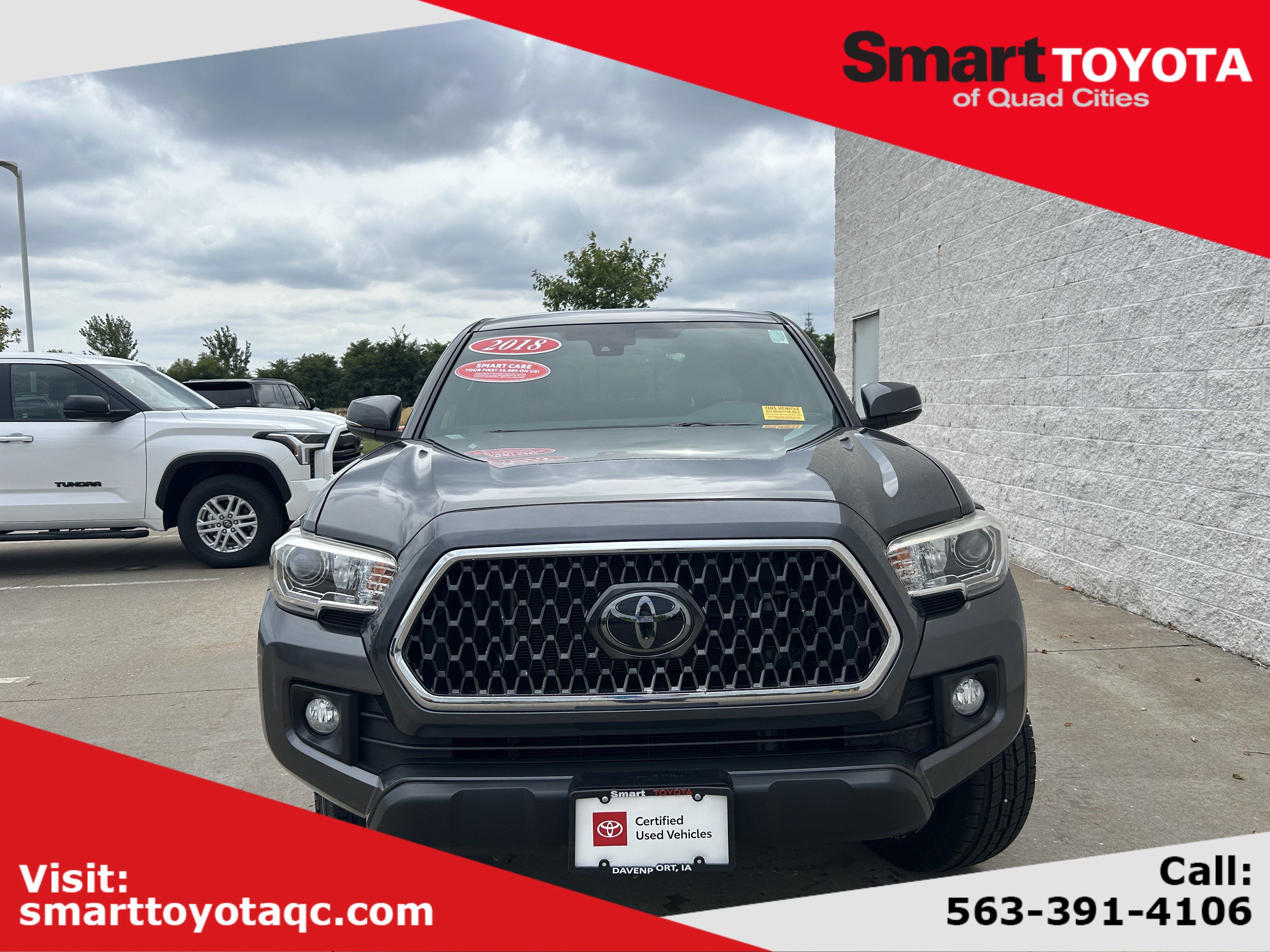 Certified 2018 Toyota Tacoma TRD Off-Road AWD/4WD image 1