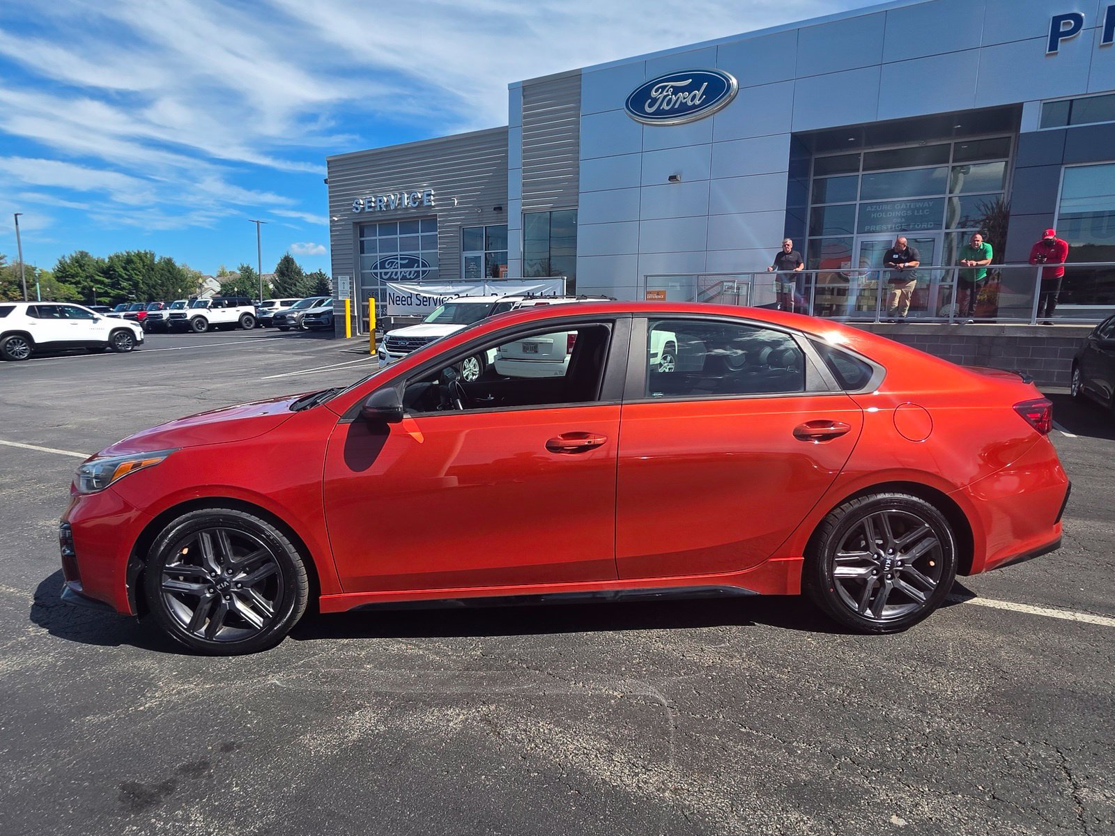 Used 2021 Kia Forte GT-Line w/ GT-Line Premium Package FWD image 3