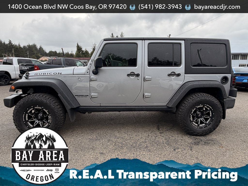 Used 2017 Jeep Wrangler Unlimited Rubicon w/ Connectivity Group AWD/4WD image 8