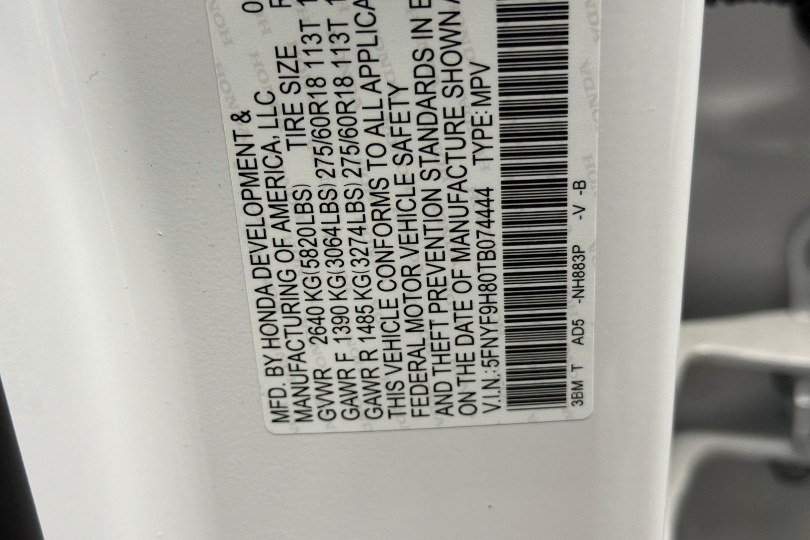 Certified 2026 Honda Passport TrailSport Elite image 26