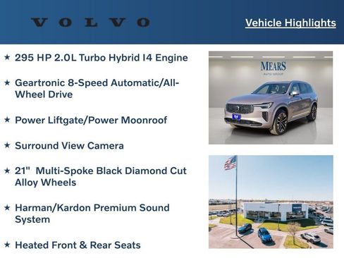 Certified 2026 Volvo XC90 B6 Plus w/ Protection Package Premier AWD/4WD image 3
