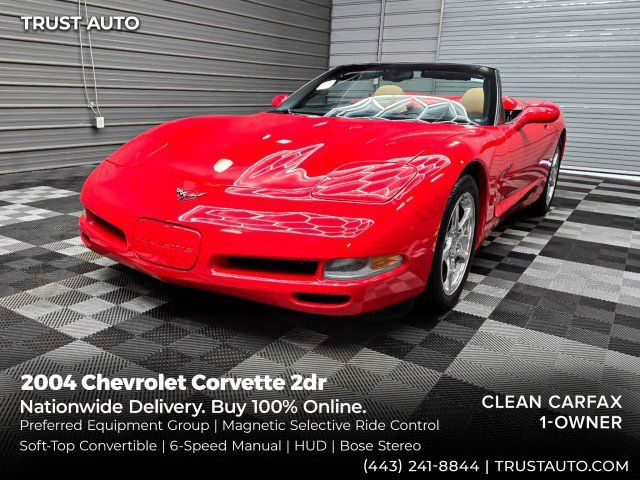 Used 2004 Chevrolet Corvette Convertible w/ Preferred Equipment Group RWD image 1