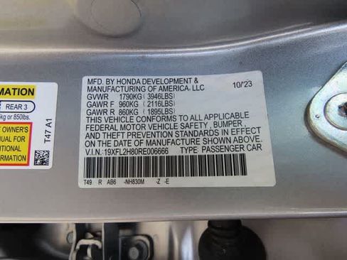 Certified 2024 Honda Civic Sport image 25