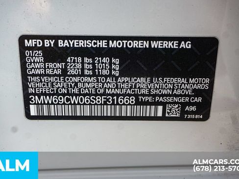 Used 2025 BMW 330i Sedan RWD image 62