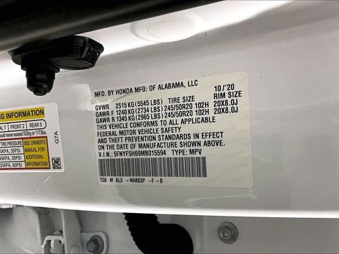 Used 2021 Honda Pilot Touring image 27