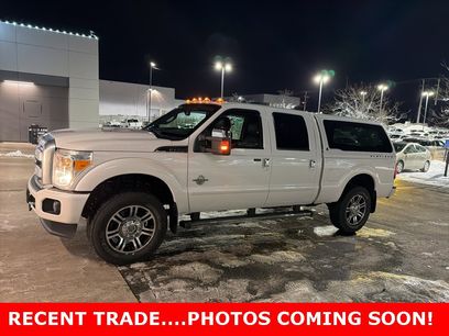 Used 2015 Ford F350 Platinum w/ Snow Plow Prep Package
