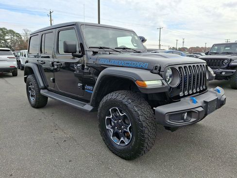 Used 2022 Jeep Wrangler Unlimited Rubicon 4xe w/ Cold Weather Group image 3