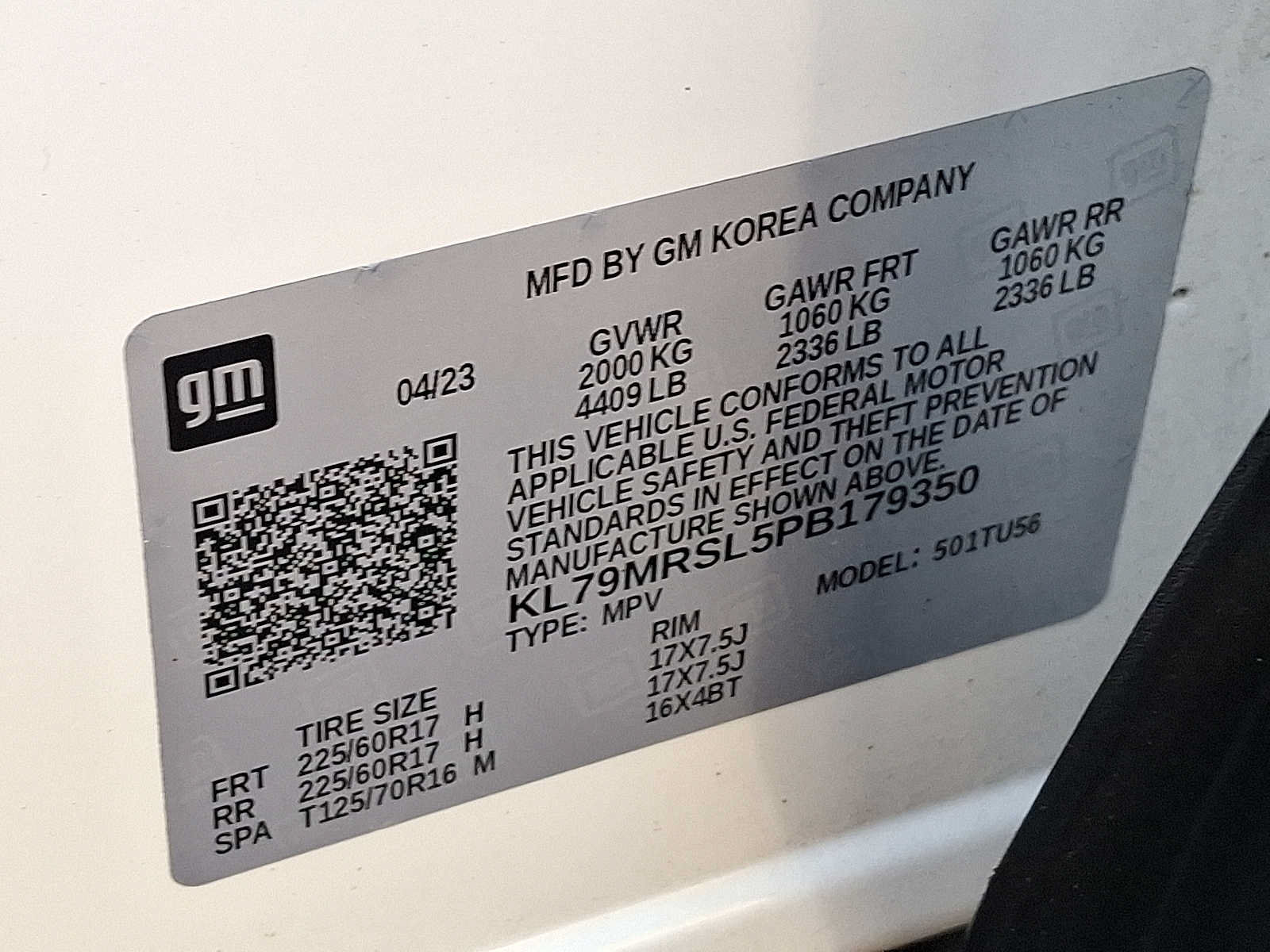 Certified 2023 Chevrolet TrailBlazer LT AWD/4WD image 28