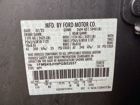 Used 2023 Ford Explorer Timberline image 37