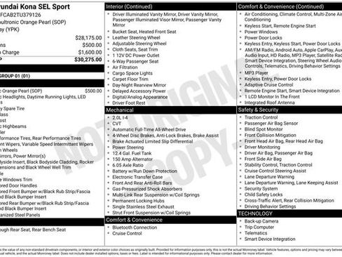 Used 2026 Hyundai Kona SEL Sport image 37